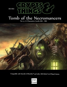 Tomb of the Necromancers cover by David Michael Wright